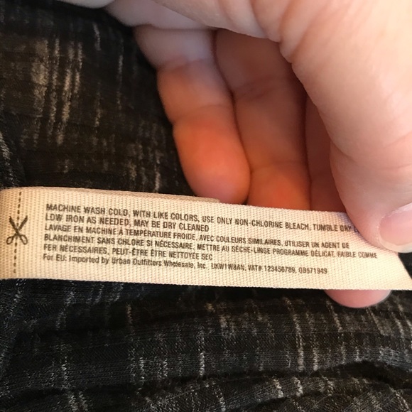 Free People Intimately Body Suit Sz S Ribbed Black - Picture 6 of 6